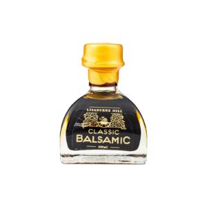 Lisadurne Hill Classic Balsamic Vinegar 100ml clear, short bottle with wax top